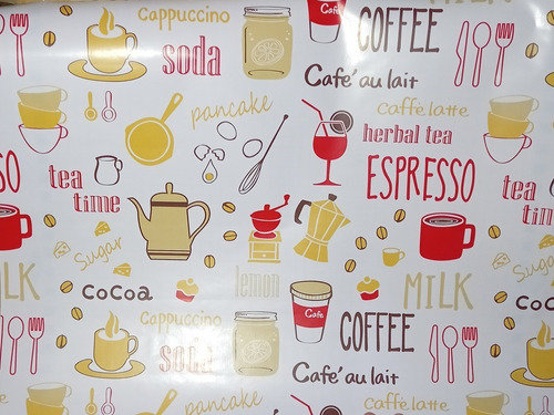 Papel Decomural Coffe 