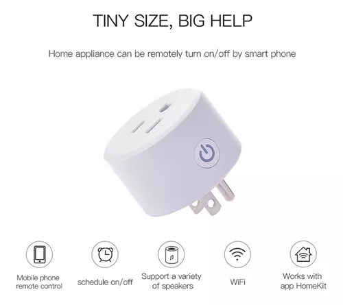 Ripley - ENCHUFE INTELIGENTE ALEXA, GOOGLE ASSISTANT & APPLE HOMEKIT