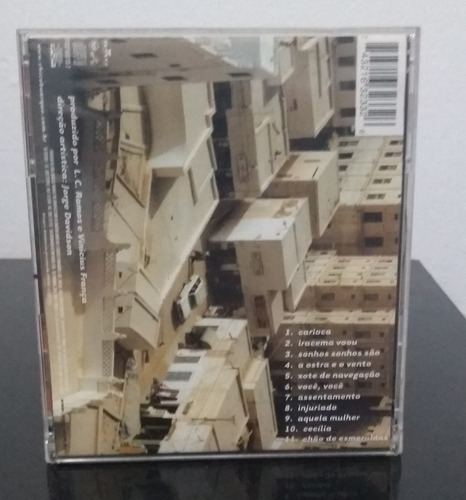 Imagem 2 de 4 de Cd Chico Buarque As Cidades