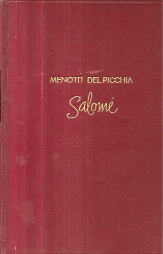 Salomé / Menotti Del Picchia