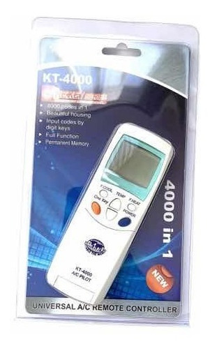 Control Remoto Universal Kt4000 Aire Acondicionado