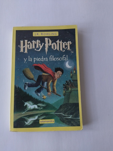 Libro Harry Potter  Y La Piedra Filosofal - Salamandra