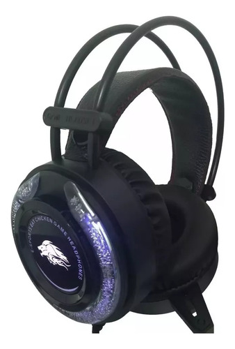 Auriculares Gamer Pc Led Extra Graves Bass Cable  2,2 M ®