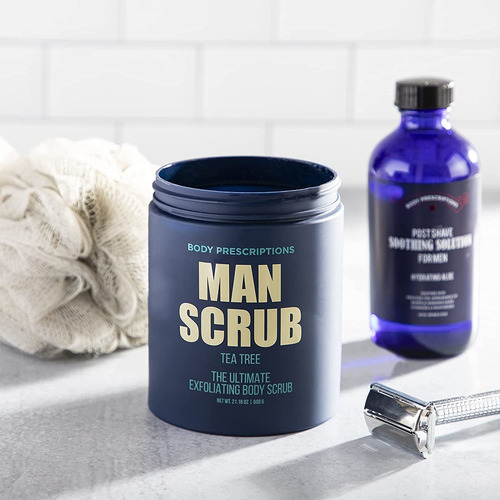 Body Prescriptions Exfoliante Corporal Para Hombres, Exfolia