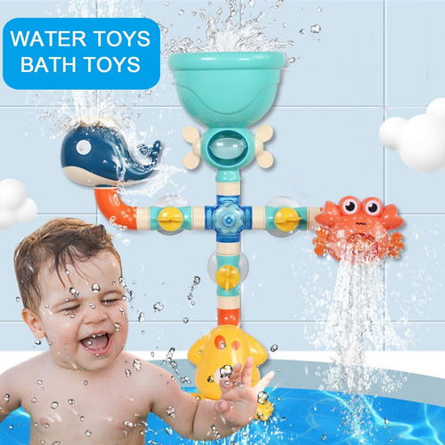 Imagem 2 de 6 de Brinquedos De Banho De Bebê Banheira Ventosa Toy Safe Materi