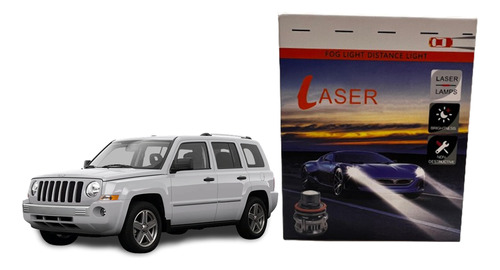 Luces Cree Led Laser  Jeep Patriot (instalación)