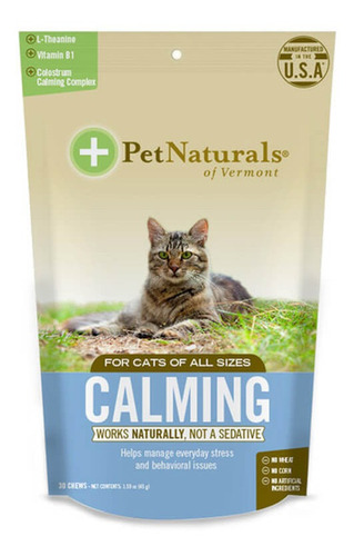 Pet Naturals Calming Gatos Anti Estrés Para Gatos