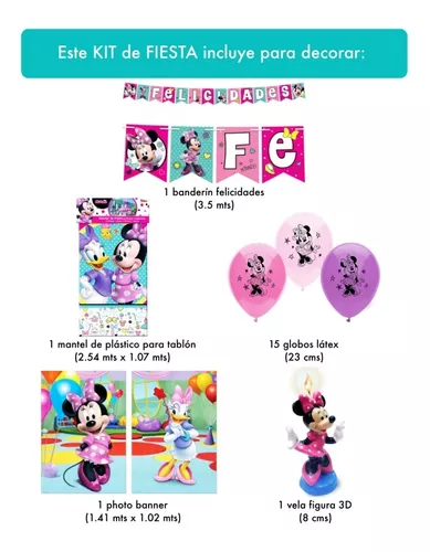 Decoración fiesta Minnie Mouse, fiesta cumpleaños Minnie Mouse, Minnie Mouse,  decoraciones cumpleaños, fiesta Minnie Mouse, letras 3D Minnie Mouse -   México