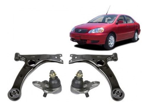 Bandeja Suspension Corolla 3zzfe 1.6 2001 2008 C/rotula Par