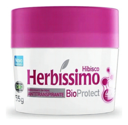 Desodorante Em Creme Herbíssimo Antiperspirante 55g