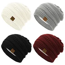Comprar Gorros Sombreros Y Boinas Tejido Gris Talla Única