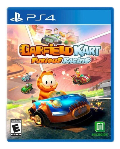 Garfield Kart Furious Racing Ps4 Fisico Vemayme