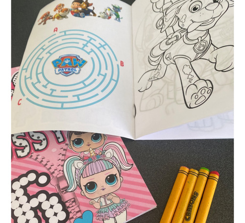 Libro Para Colorear Bluey Personalizado 25 Pz