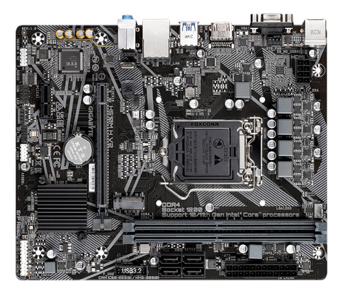 Motherboard Gigabyte H510m-h V2 M-atx S1200 Intel Hd Tranza