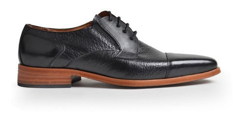 Zapatos De Vestir De Hombre Cuero Negro Homero - Ferraro -
