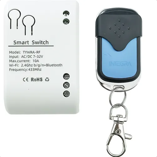 comprar Relay Interruptor 12v 5v Control Receptor Rf 433 Wifi Tuya