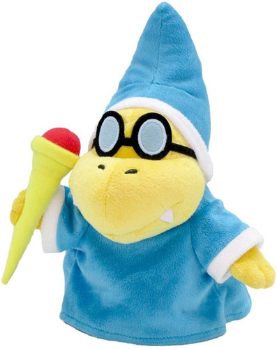 Licença de pelúcia Mario Bros Magikoopa Maguito Turtle Wizard