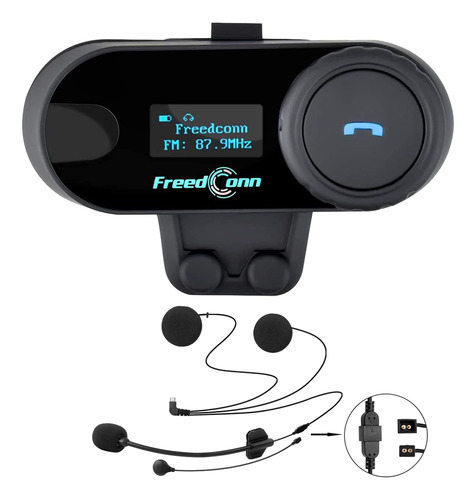 Freedconn Tcom-sc - Auriculares De Comunicación Con Bluetoot