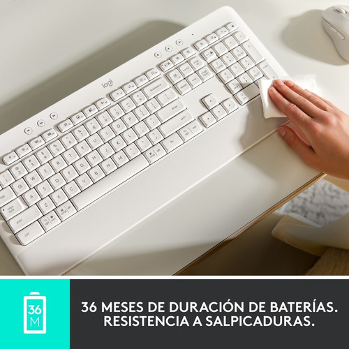 Logitech Signature K650, Teclado Confortable Bluetooth/bolt