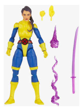 Marvel Legends Psylocke, Psiloque, 3 Pack Jim Lee Completa