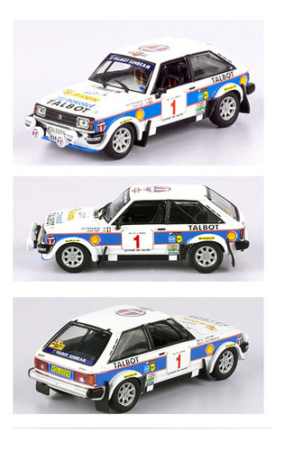 Autos Rally Wrc N° 36 Talbot Sunbeam Lotus (1981) Fréque 