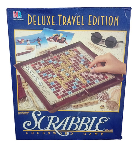 Jugo De Mesa Scrabble Edición De Viaje De Lujo 
