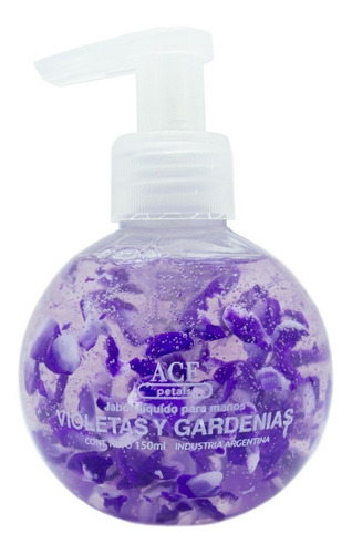 Acf Petals Jabón Líquido De Manos Hidratante Violetas 150ml