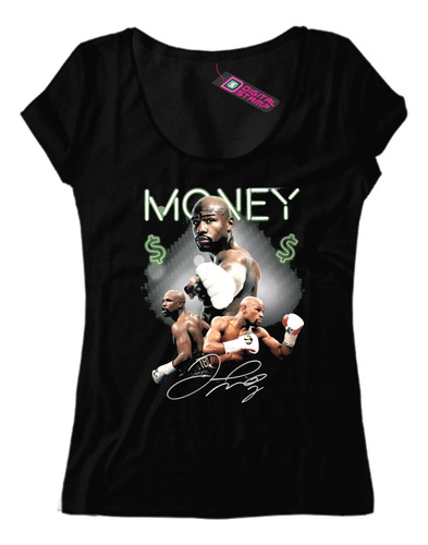 Remera Mujer Floyd Mayweather Money Box 3 Dtg Premium