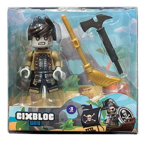 Cixbloc Muñeco Pirata Garfio Zombie Ik0565