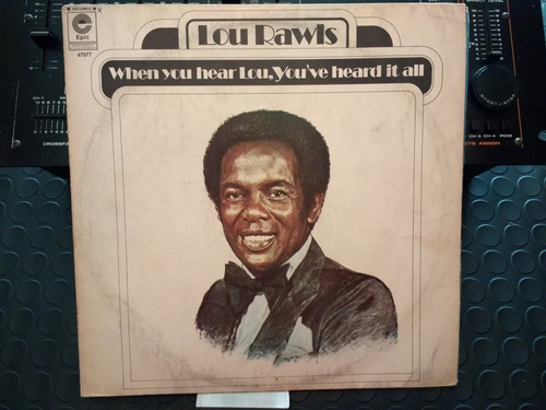 Lou Rawls - When You Hear Lou, You're Hear Vinilo