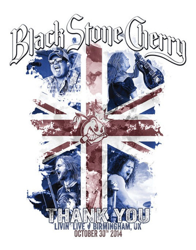 Black Stone Cherry Thank You Livin Live Dvd Nuevo Sellado