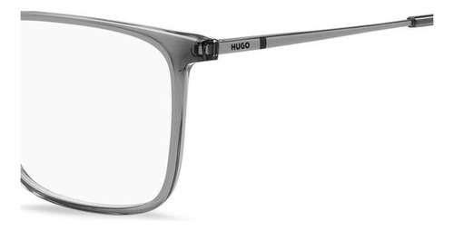Lentes Hugo Hg1288 Colores Oftalmico Color D3x Grey Ruthenium