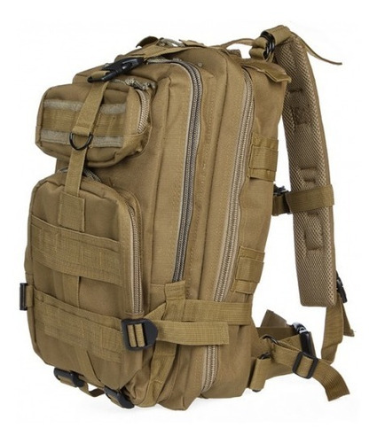 Mochila Tática Militar Assalt 30l Profissional 3d Desert Tan