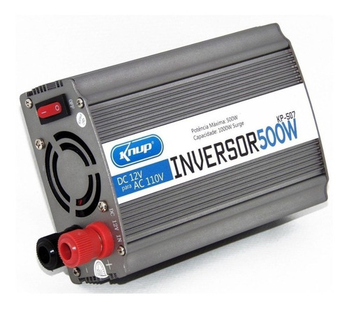 Inversor Conversor Transformador Knup 500w 12v 110v Kp-507