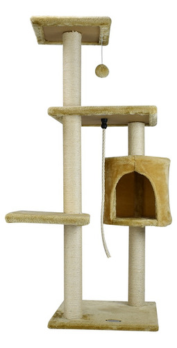 Mueble Argos P/ Gato Rascadero C/casa Fancy Pets 112cm