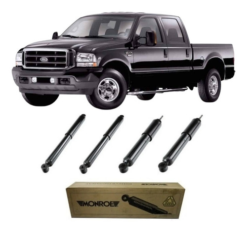 Kit 4 Amortecedor Ford F250 4x4 2012  Original Monroe