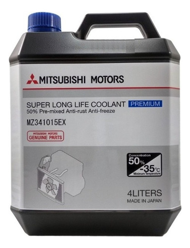 Refrigerante  Motor Al 50% Original Mitsubishi Outlander 2.4