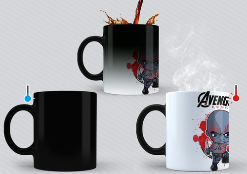 Avenger Vengador Super Heroes Taza Magica Mod 13