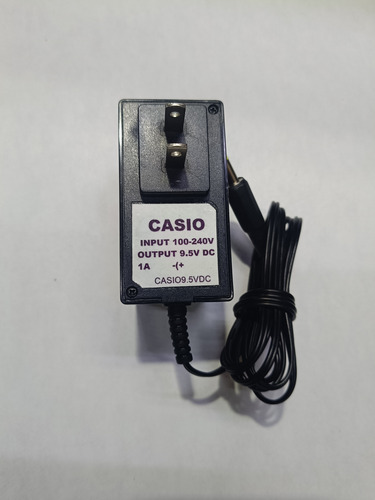 Eliminador Casio Genérico 9.5vdc 1a Para Diversos Teclados (Usado)