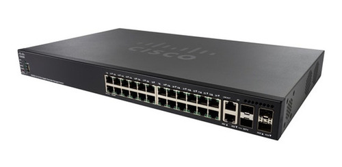 Switch Cisco Smb Sg550x-24 L3 24 Puertos Gigabit + 4sfp+ 10g