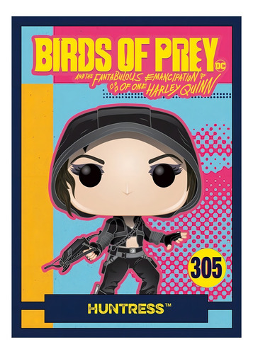 Funko Pop! Heroes Birds Of Prey Huntress - 305