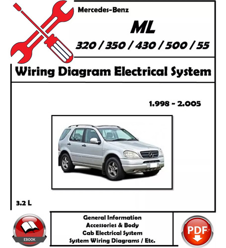 Diagrama Electrico Mercedes Benz Ml 1998-2005