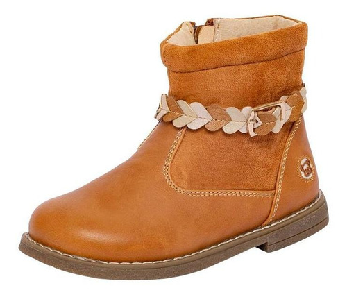 Botin Bebe  Invierno Niña Café (pzt47caf19)