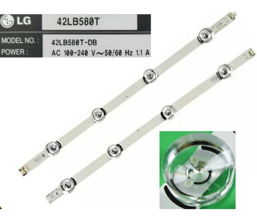 Tiras Led Nuevas A  Y  B Para LG 42lb580t