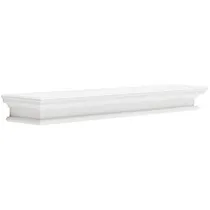 Comprar Estante Pared Flotante Madera Extralargo Color Blanco Puro