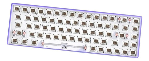 Kits De Teclado Mecánico Tester68 2 Modos Opción Morada 14