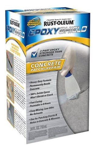 Rustoleum 215173 Epoxyshield Concrete Patch 24ounce