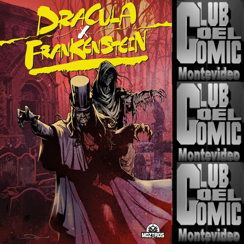 Drácula X Frankenstein - Ovni Press - Moztros