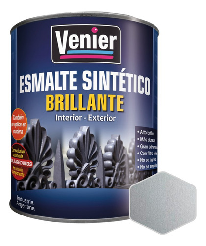 Esmalte Sintetico Brillante Venier 3p | Aluminio | 20lt