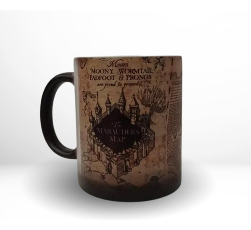 Taza Mágica Harry Potter Mapa Del Merodeador 